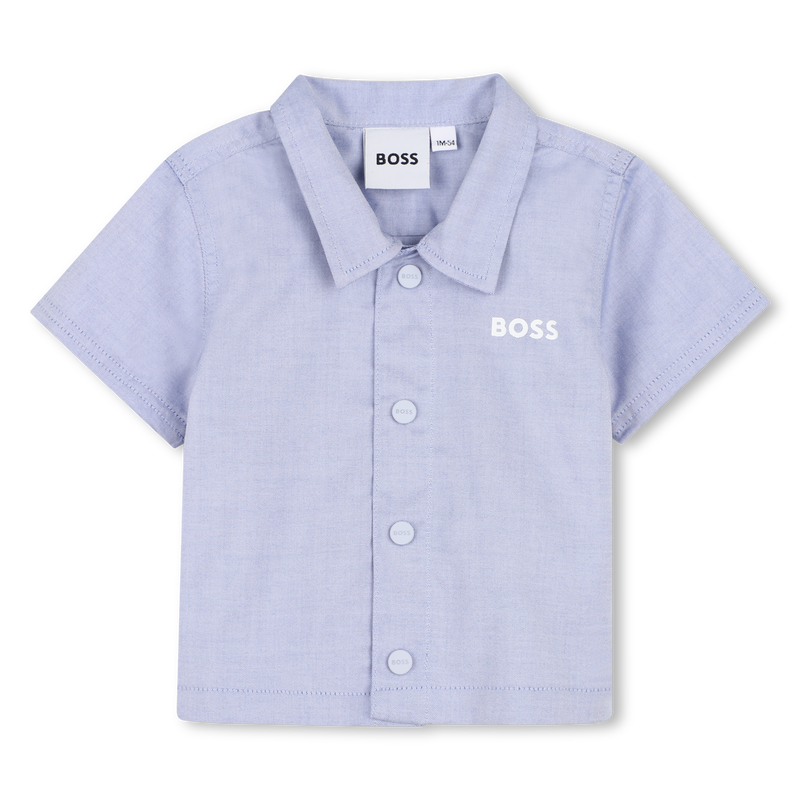 ENSEMBLE CHEMISE + SHORT BOSS 
                        GARCON