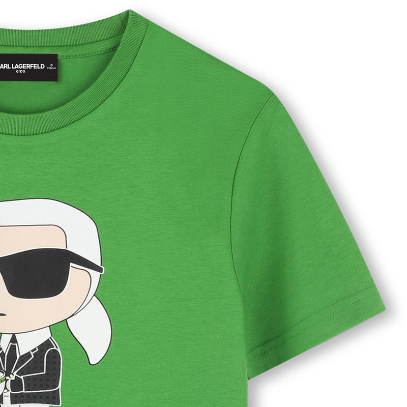 T-shirt met korte mouwen KARL LAGERFELD KIDS 
                        BOY