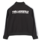Cardigan zipp&eacute; &agrave; poches KARL LAGERFELD KIDS 
                    GARCON