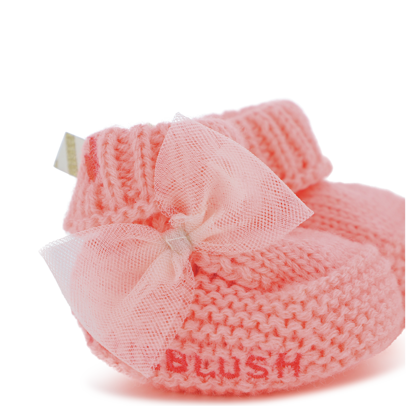 Chaussons &agrave; coeur brod&eacute; BILLIEBLUSH 
                        FILLE
