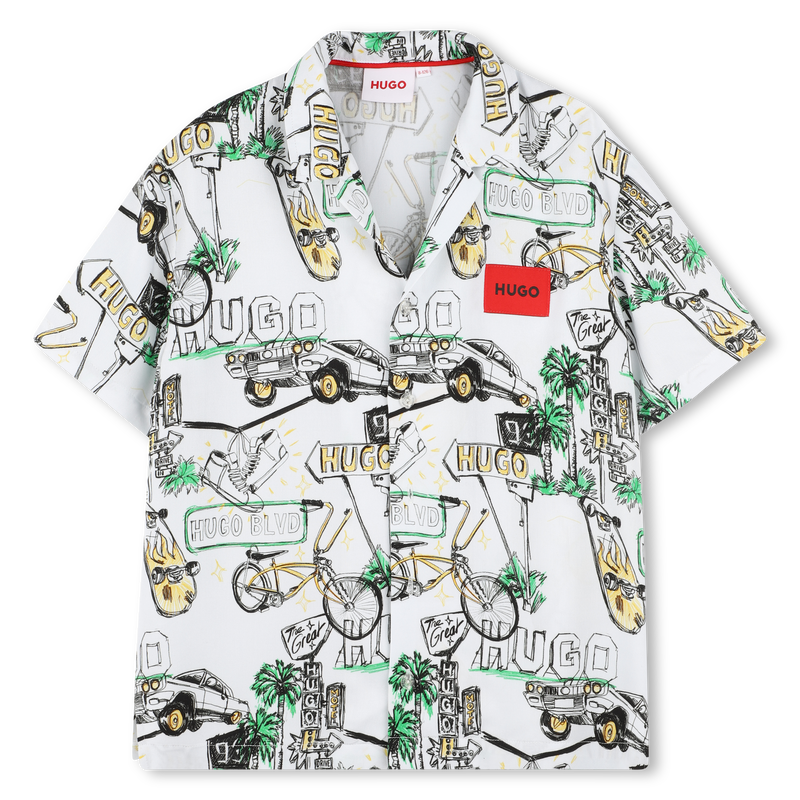 Chemise &agrave; manches courtes Hugo 
                        GARCON