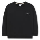 Sweat-shirt col rond uni BOSS 
                    GARCON