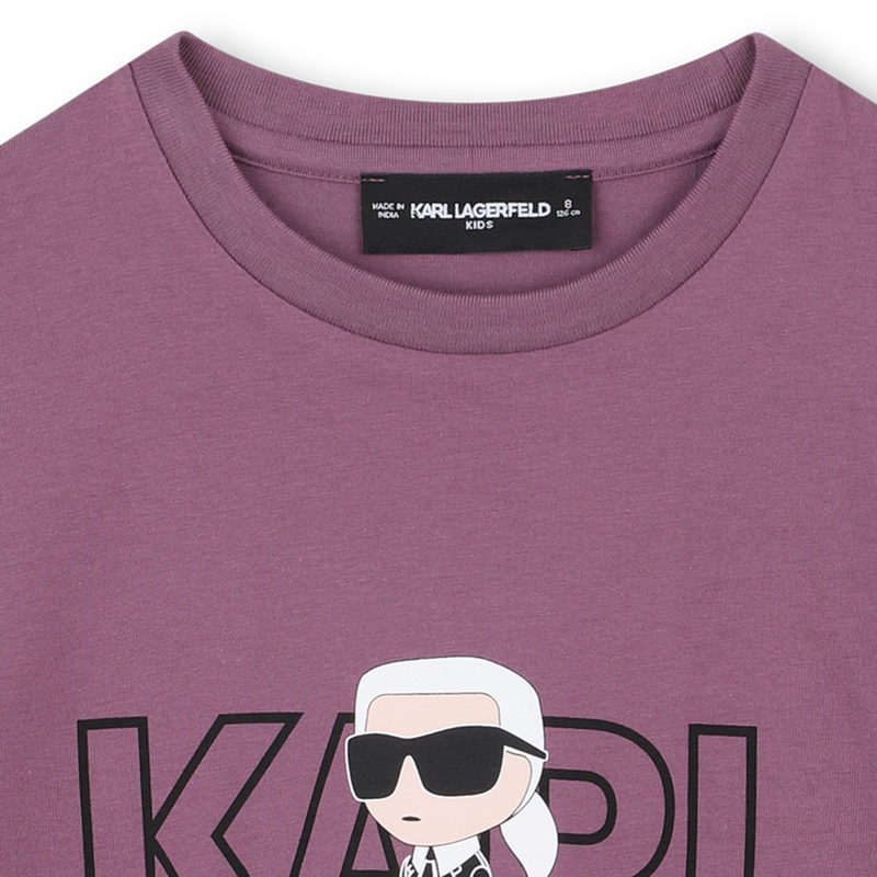 T-shirt met korte mouwen KARL LAGERFELD KIDS 
                        BOY