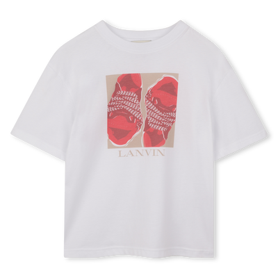 T-SHIRT MET KORTE MOUWEN LANVIN BOY
