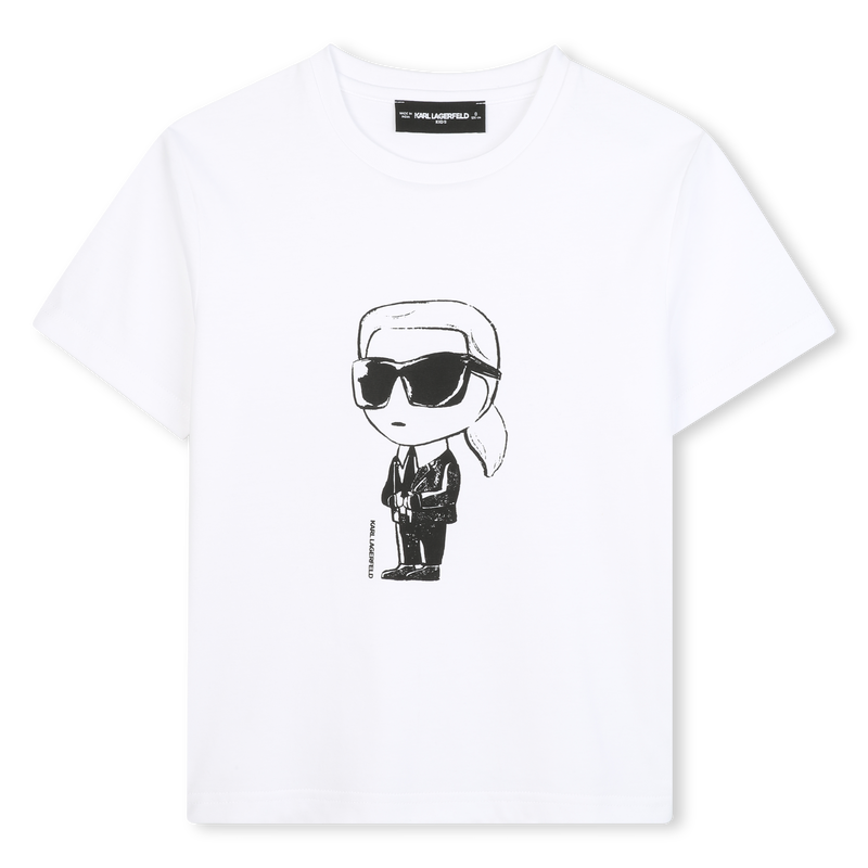 T-shirt met korte mouwen KARL LAGERFELD KIDS 
                        BOY