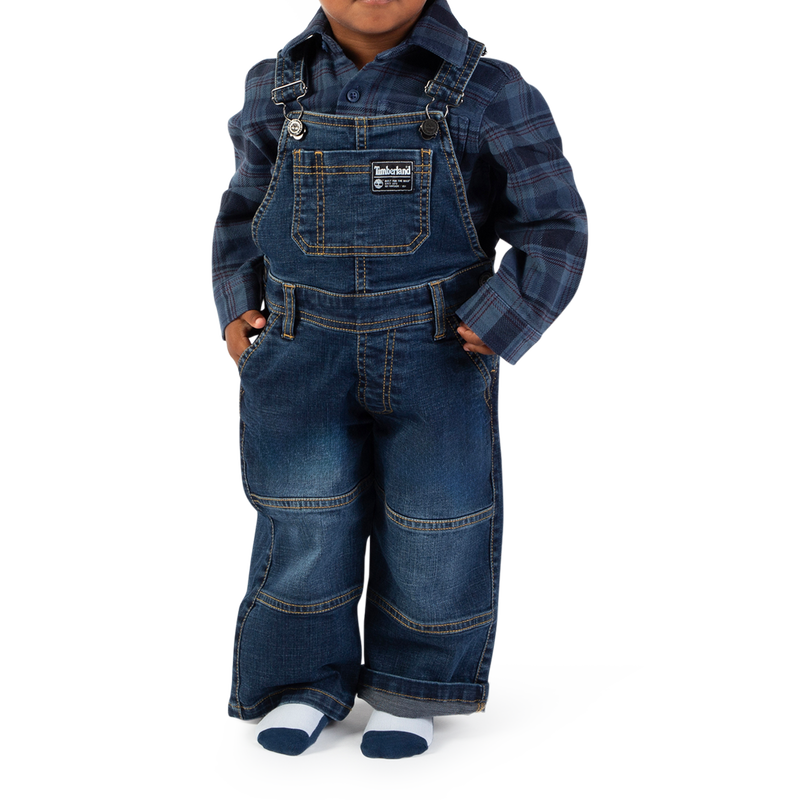 Geruit overhemd van twill TIMBERLAND 
                        BOY