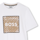 T-shirt met korte mouwen BOSS 
                    BOY