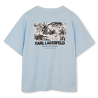 Tee-shirt manches courtes KARL LAGERFELD KIDS 
                    GARCON