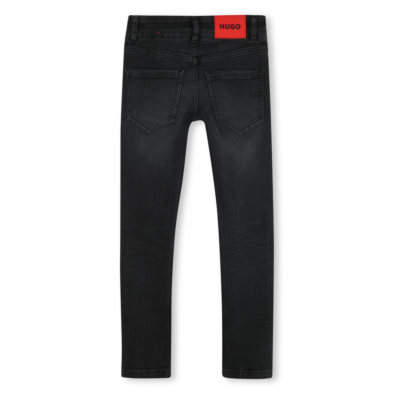 Aansluitende 5 pocket jeans HUGO 
                        BOY