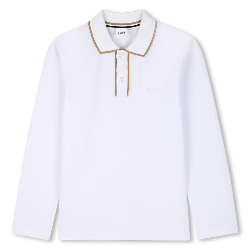 Polo manches longues BOSS 
                        GARCON