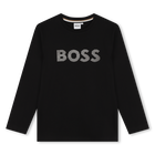 T-shirt met lange mouwen BOSS 
                    BOY