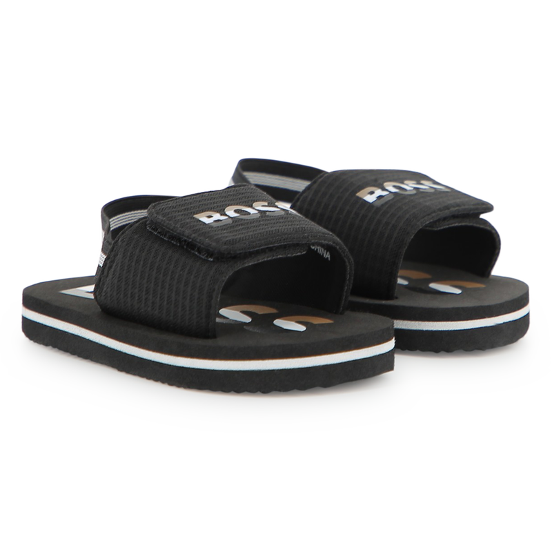 CLAQUETTES &Agrave; FERMETURE PAR BANDES AUTO AGRIPPANTES BOSS 
                        GARCON