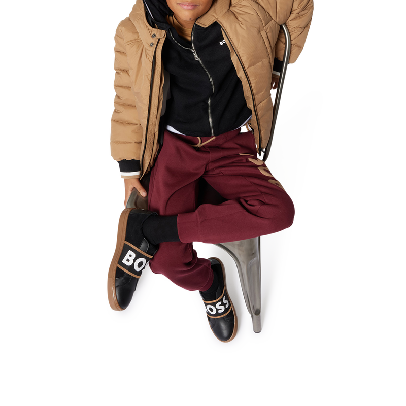 Vest van katoen en wol BOSS 
                        BOY