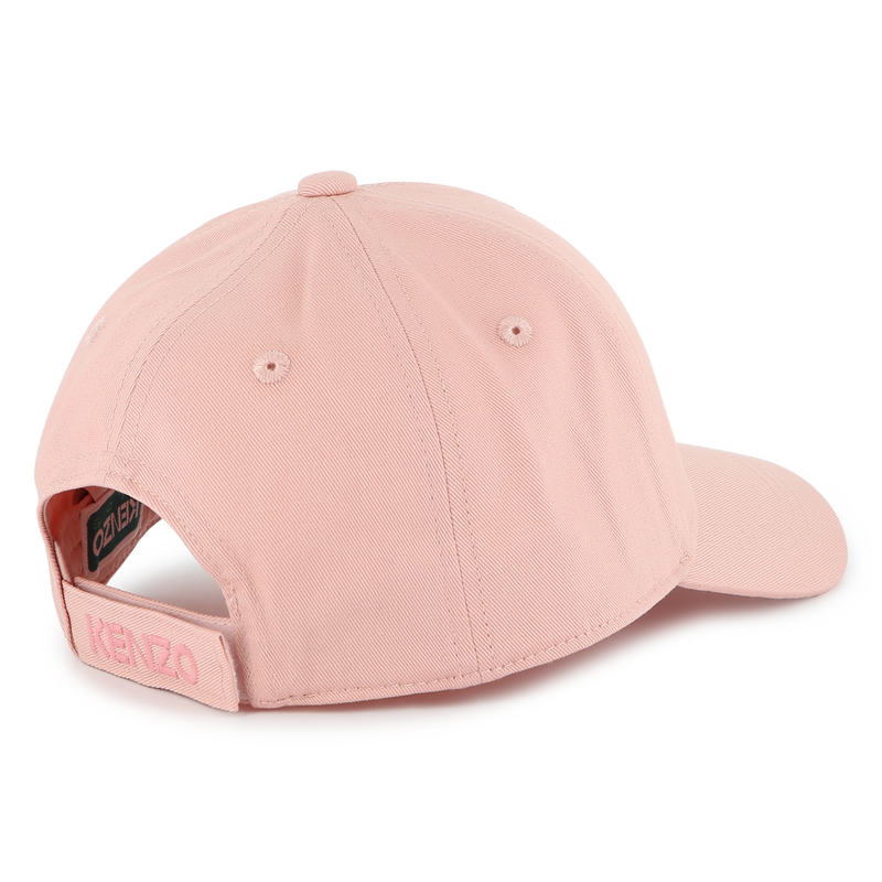 Casquette brod&eacute;e en coton KENZO KIDS 
                        UNISEXE