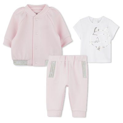 Ensemble jogging 3 pi&egrave;ces KARL LAGERFELD KIDS FILLE