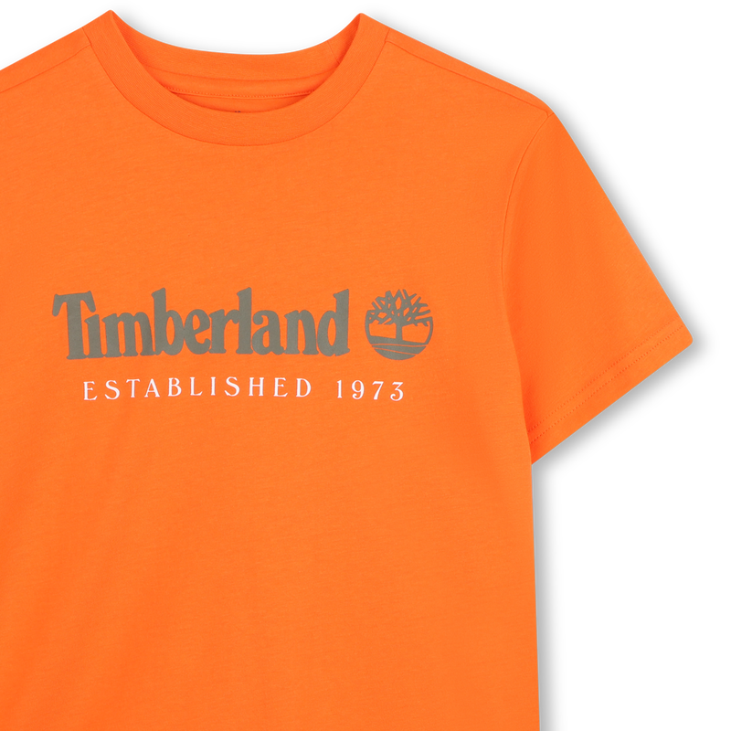 T-SHIRT MET KORTE MOUWEN TIMBERLAND 
                        BOY