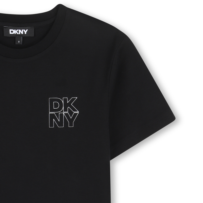 TEE-SHIRT MANCHES COURTES DKNY 
                        UNISEXE