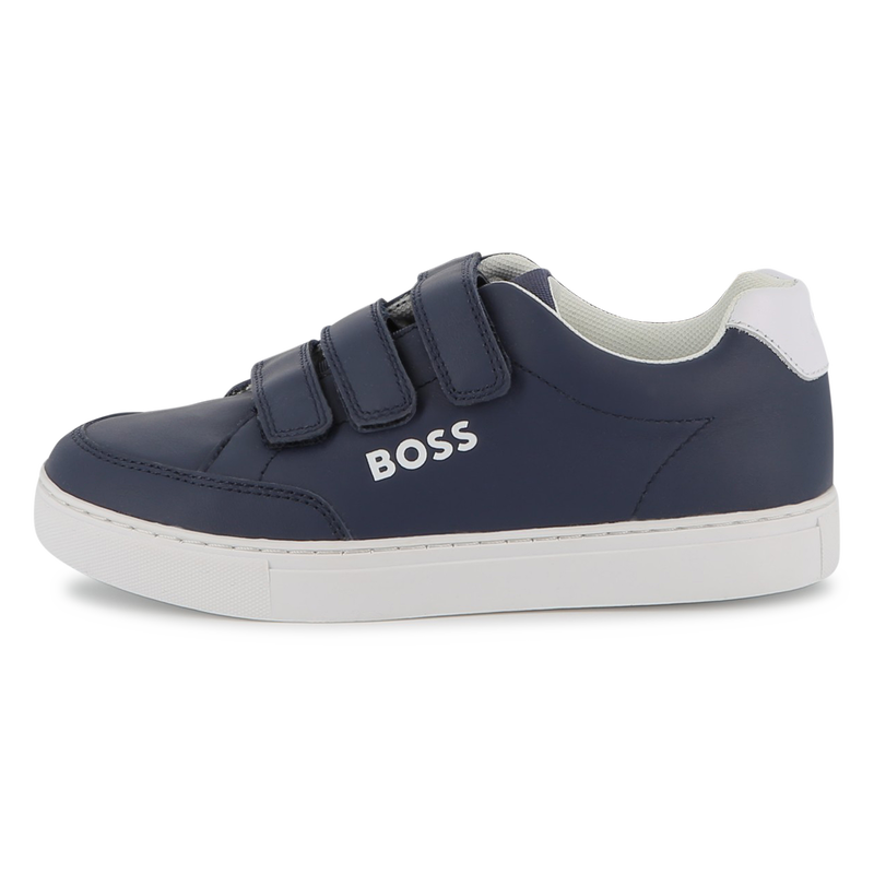 Baskets en cuir de vachette BOSS 
                        GARCON