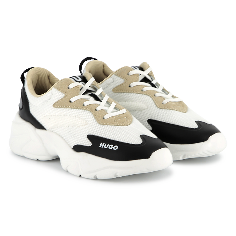 Baskets lac&eacute;es bimati&egrave;res HUGO 
                        GARCON