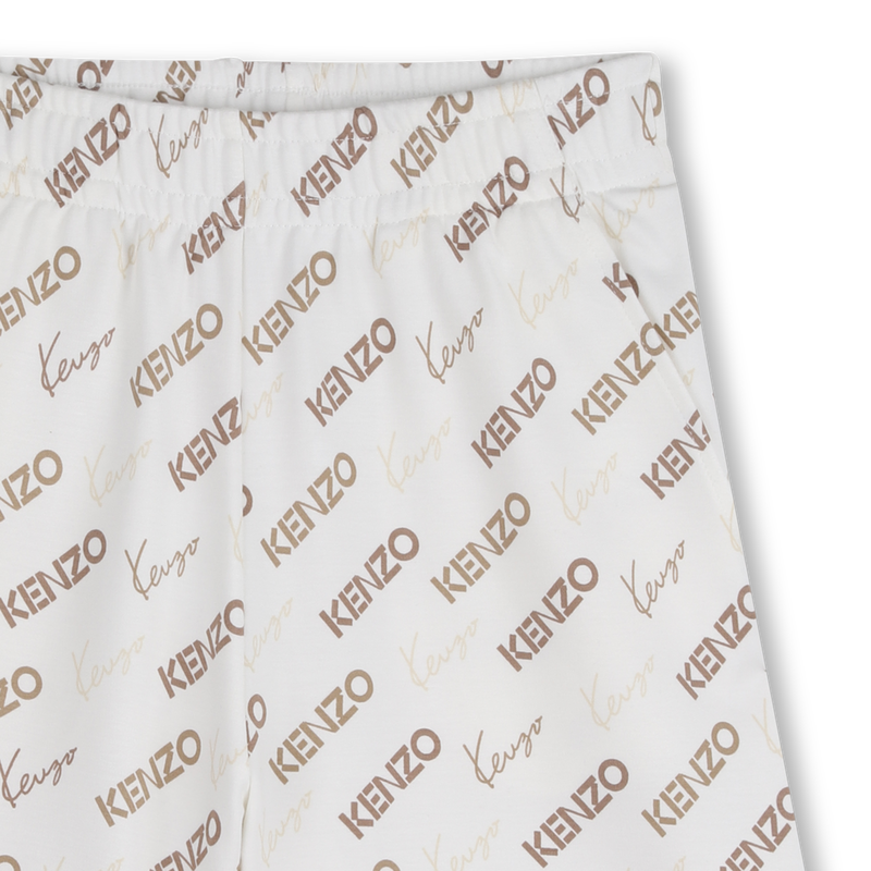 BERMUDA AVEC POCHES PLAQU&Eacute;ES KENZO KIDS 
                        UNISEXE