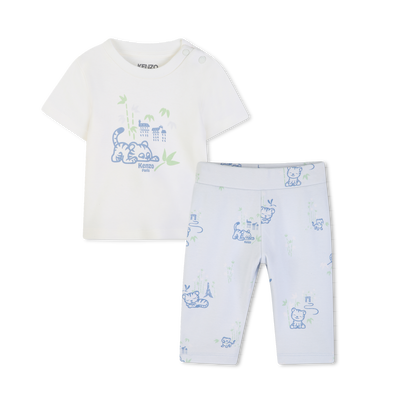 T-SHIRT EN BROEK SET KENZO KIDS BOY