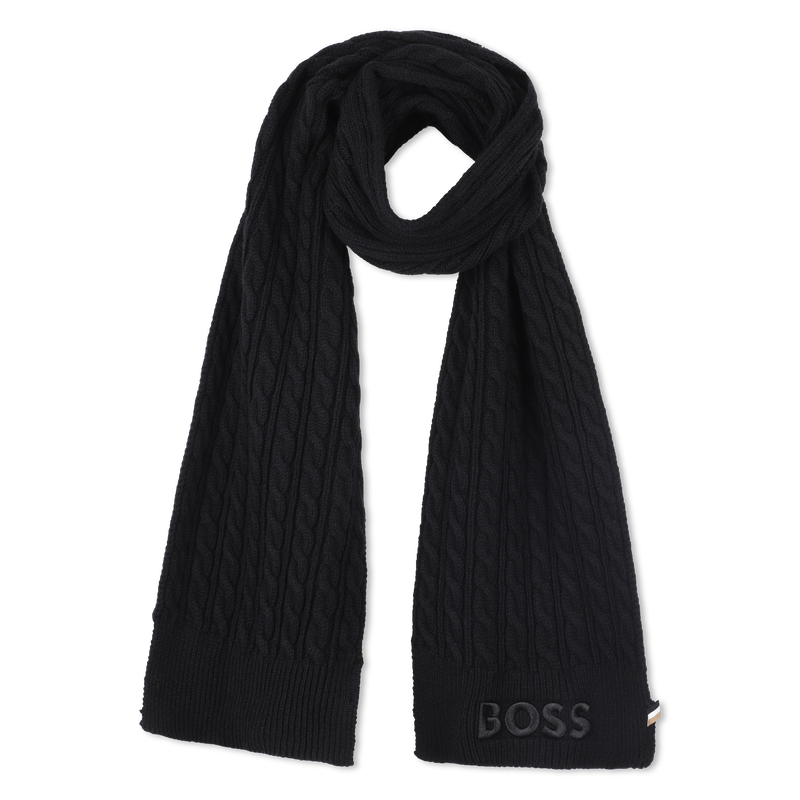 Gebreide sjaal BOSS 
                        BOY