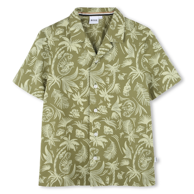 Overhemd van katoenen poplin BOSS BOY