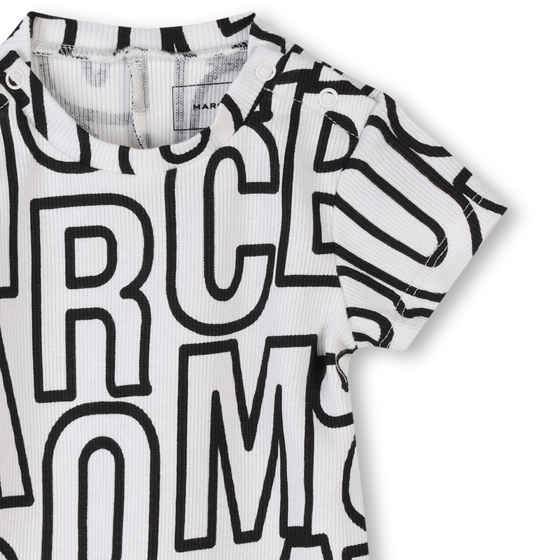 Kort kruippakje met print MARC JACOBS 
                        UNISEX