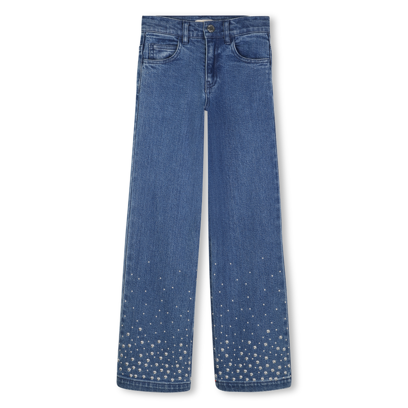 JEANS MET VERSTELBARE TAILLE MICHAEL KORS 
                        GIRL