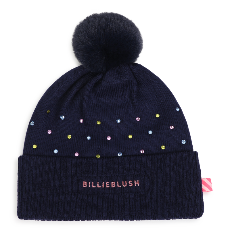 Multikleur strass muts BILLIEBLUSH 
                        GIRL