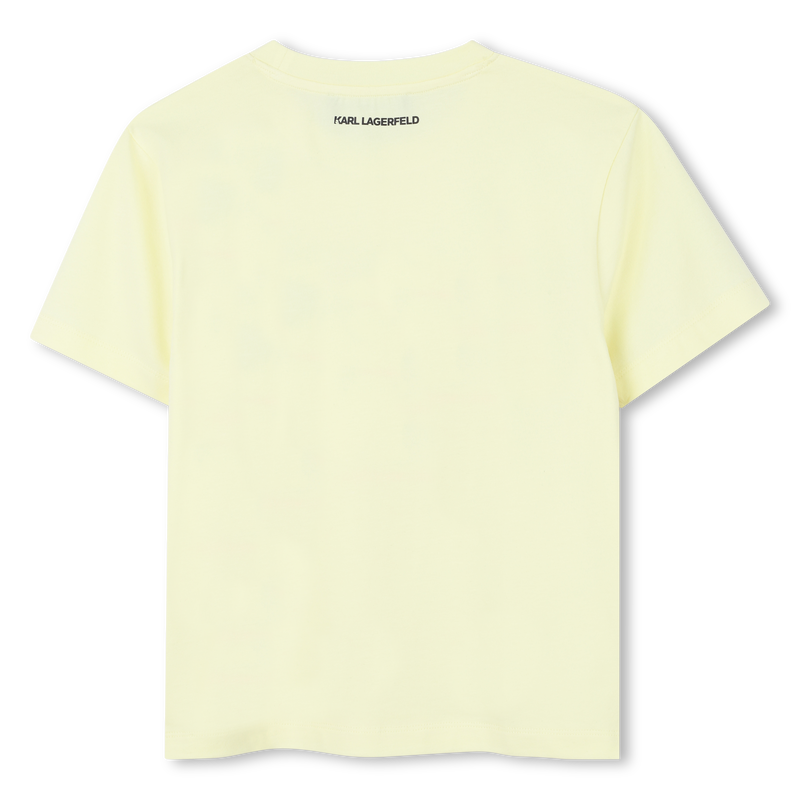 T-SHIRT MET KORTE MOUWEN KARL LAGERFELD KIDS 
                        GIRL