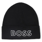 Bonnet tricot avec sigle BOSS 
                    GARCON
