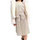 Robe pliss&eacute;e &agrave; rayures BILLIEBLUSH 
                    FILLE