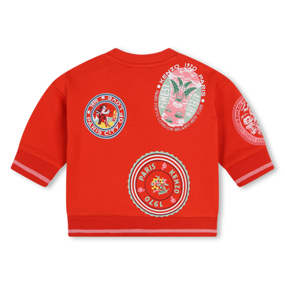 Fleece sweater KENZO KIDS GIRL