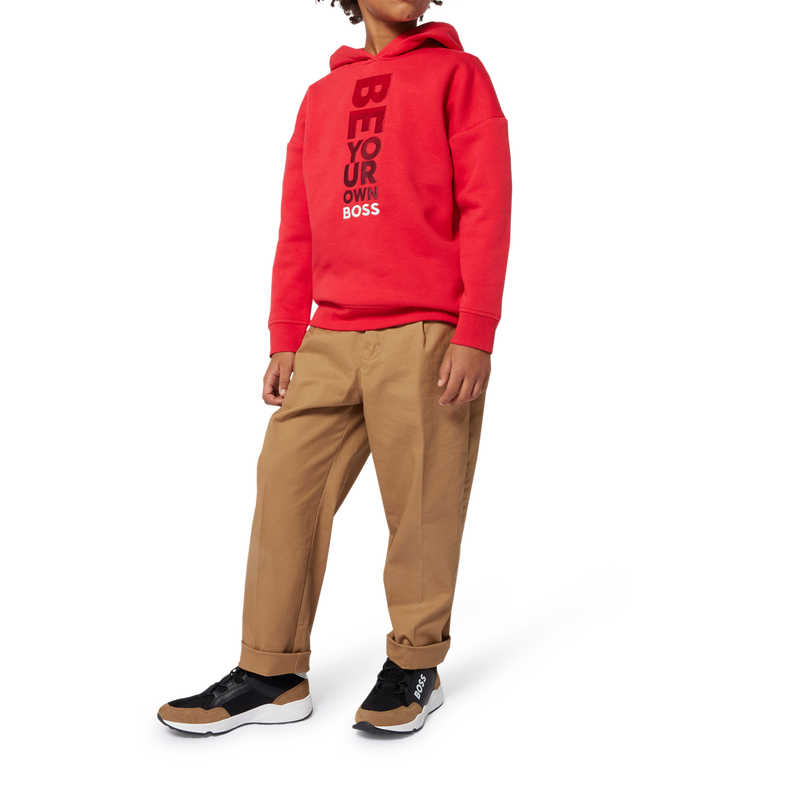 Sweat-shirt &agrave; capuche BOSS 
                        GARCON