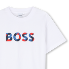 T-shirt met korte mouwen BOSS 
                    BOY