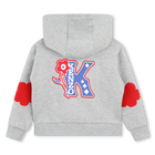 Fleece joggingvest KENZO KIDS 
                    GIRL