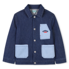 Veste en jean en coton KENZO KIDS 
                    UNISEXE