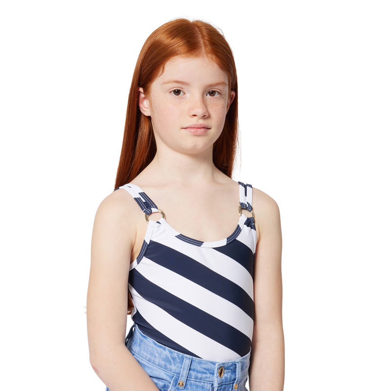 Maillot de bain 1 pi&egrave;ce ray&eacute; MICHAEL KORS 
                        FILLE