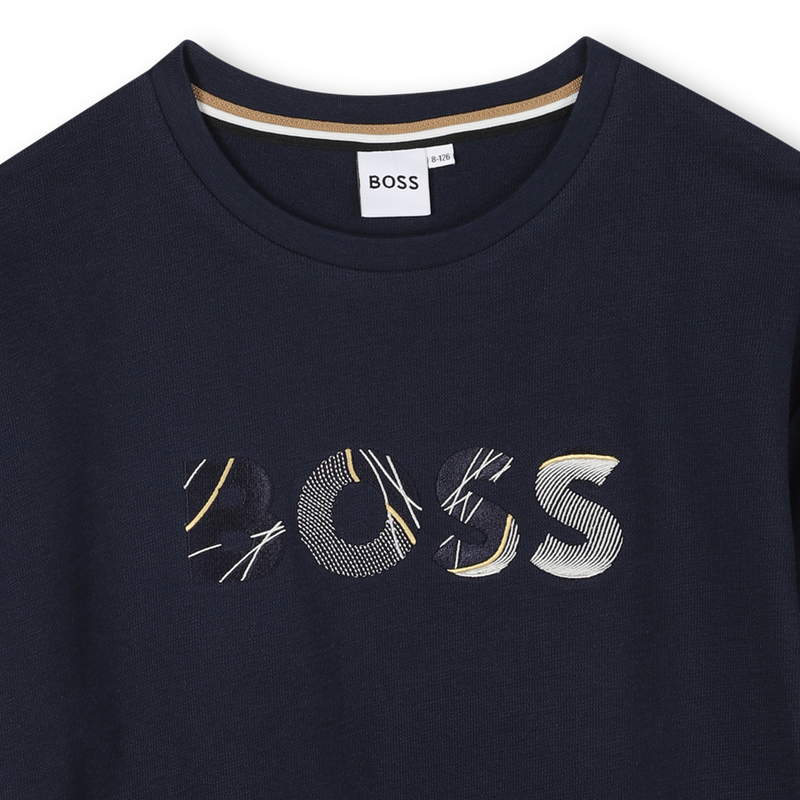 T-shirt met korte mouwen BOSS 
                        BOY