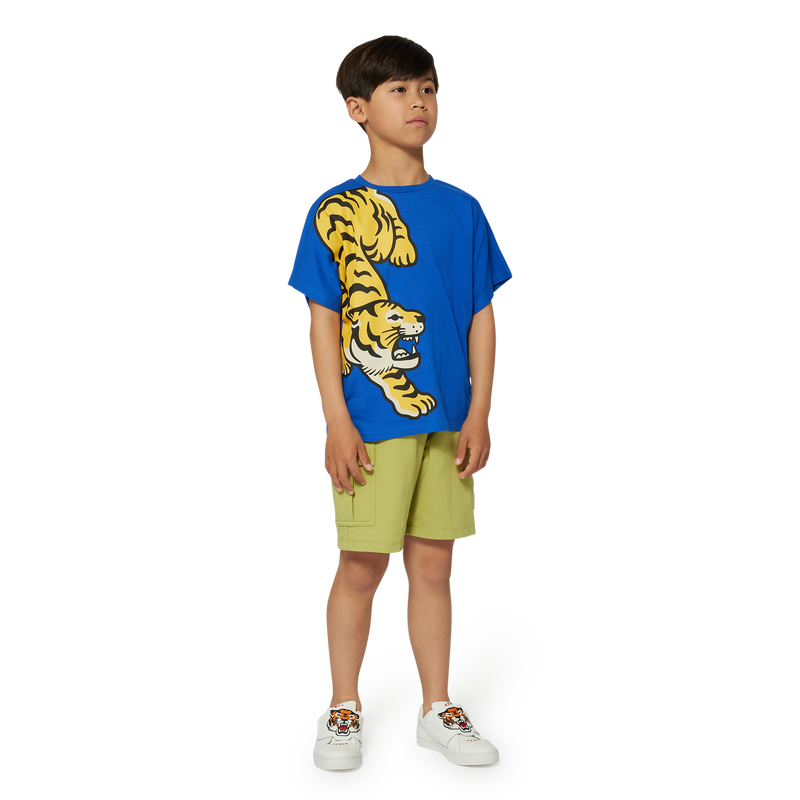 Katoenen T-shirt met print KENZO KIDS 
                        BOY