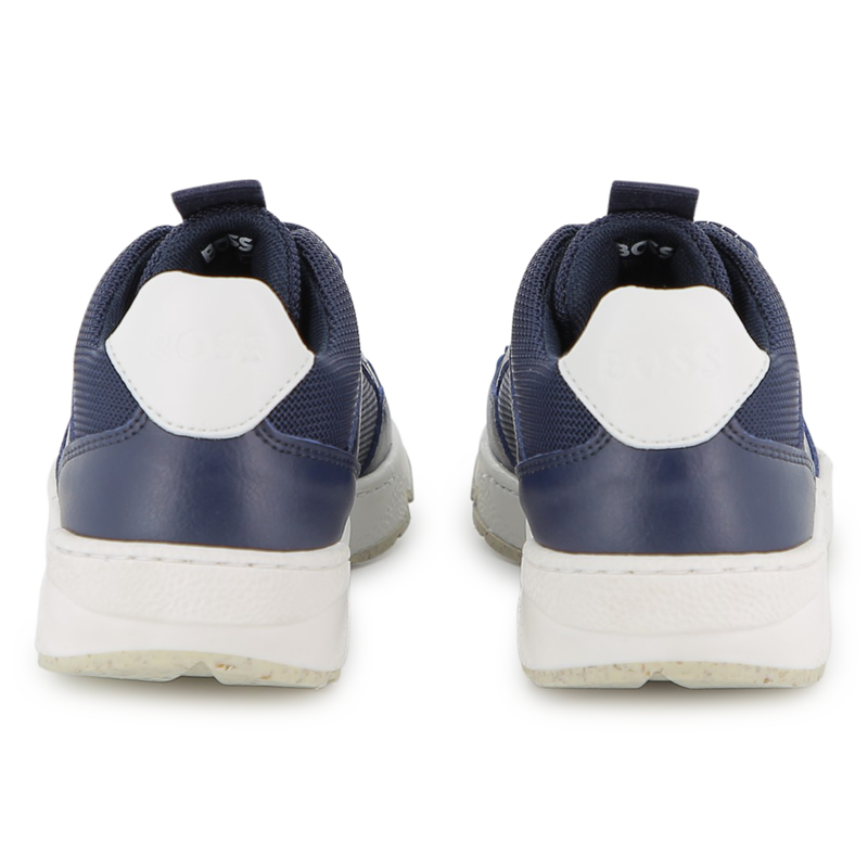 SNEAKERS MET VETERS BOSS 
                        BOY