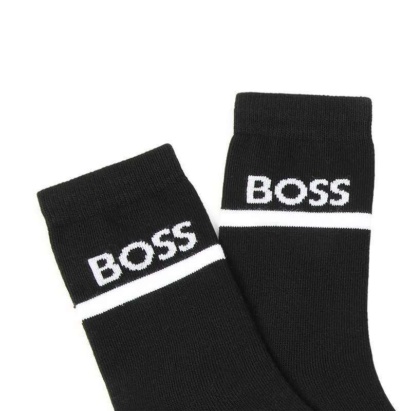 LOT DE 2 PAIRES DE CHAUSSETTES BOSS 
                        GARCON
