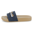 Claquettes sigl&eacute;es, BLEU CARGO, hi-res