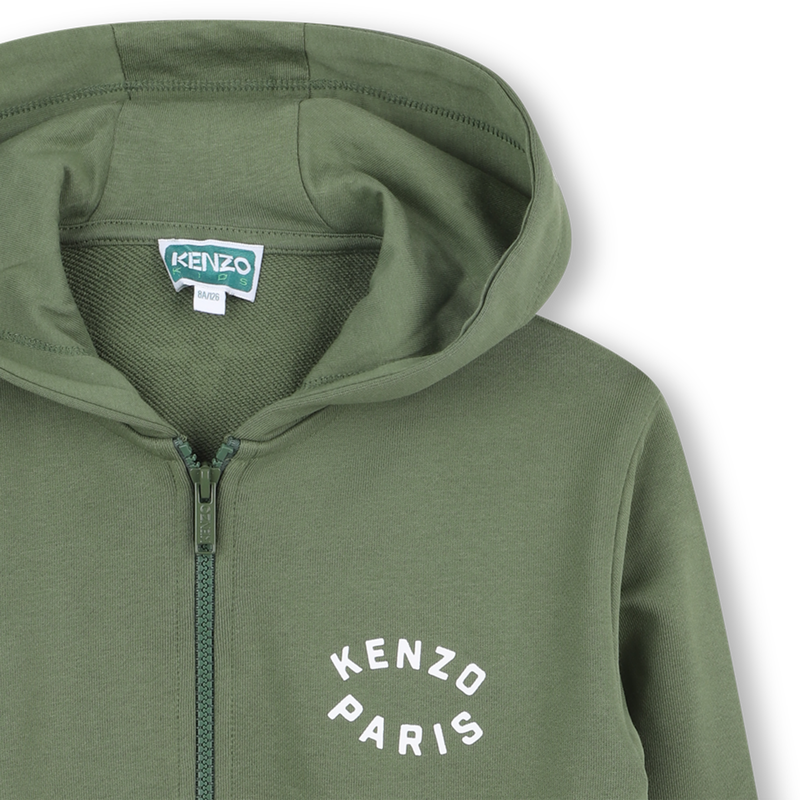 Cardigan de jogging molletonn&eacute; KENZO KIDS 
                        GARCON