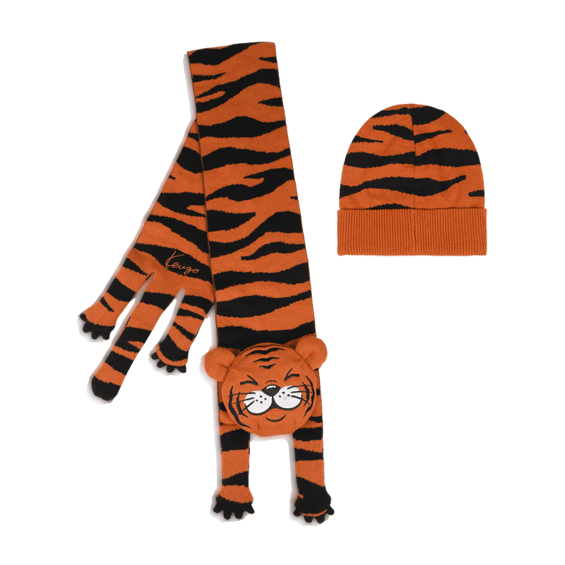 Ensemble &eacute;charpe et bonnet KENZO KIDS 
                        UNISEXE