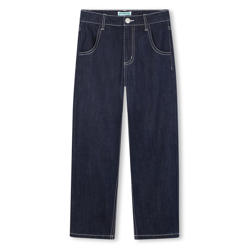 Pantalon en denim KENZO KIDS 
                        GARCON