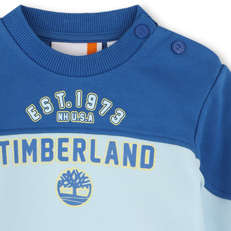 Sweat-shirt molletonn&eacute; TIMBERLAND 
                        GARCON