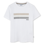 Katoenen T-shirt korte mouwen BOSS 
                    BOY