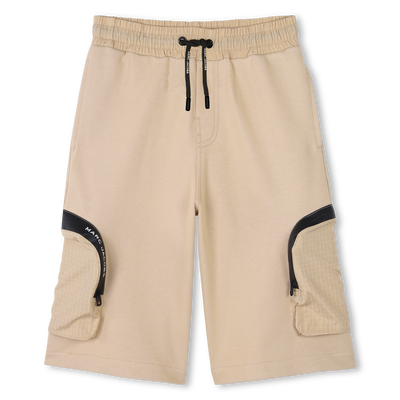 Lange bermuda van katoenfleece MARC JACOBS BOY